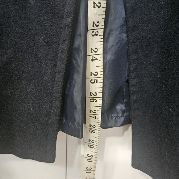 Paper Doll Pea Coat Woman's Size M in dark blue. - Picture 4 of 12